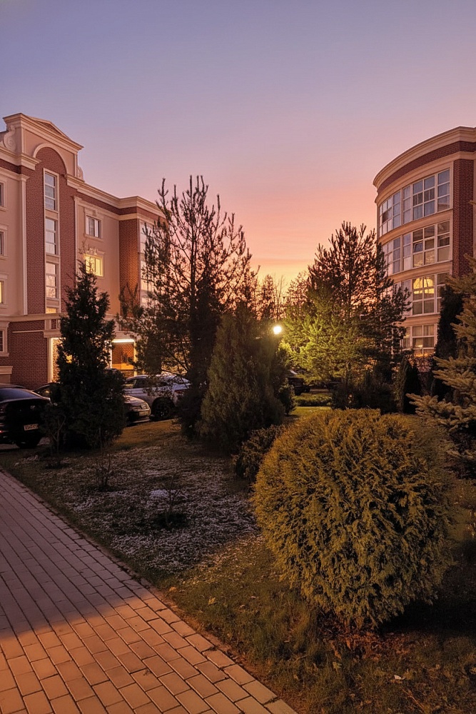 Осенний городской пейзаж Тольятти